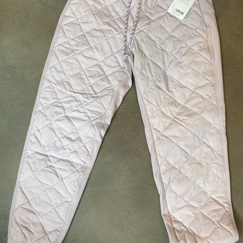 New; Athleta Light Purple/Pinkish Winter Joggers.